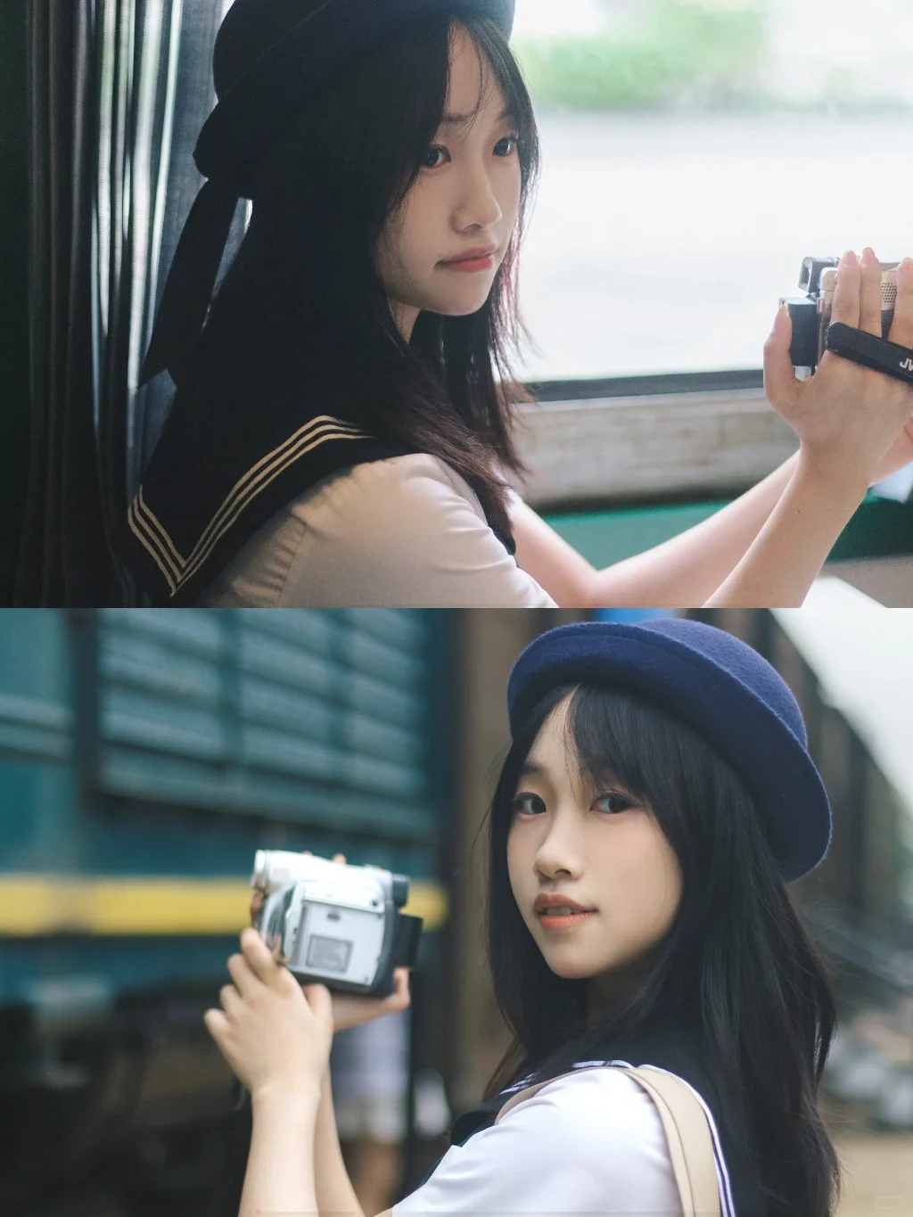 在火车公园拍到了日系Jk🚞附拍照点