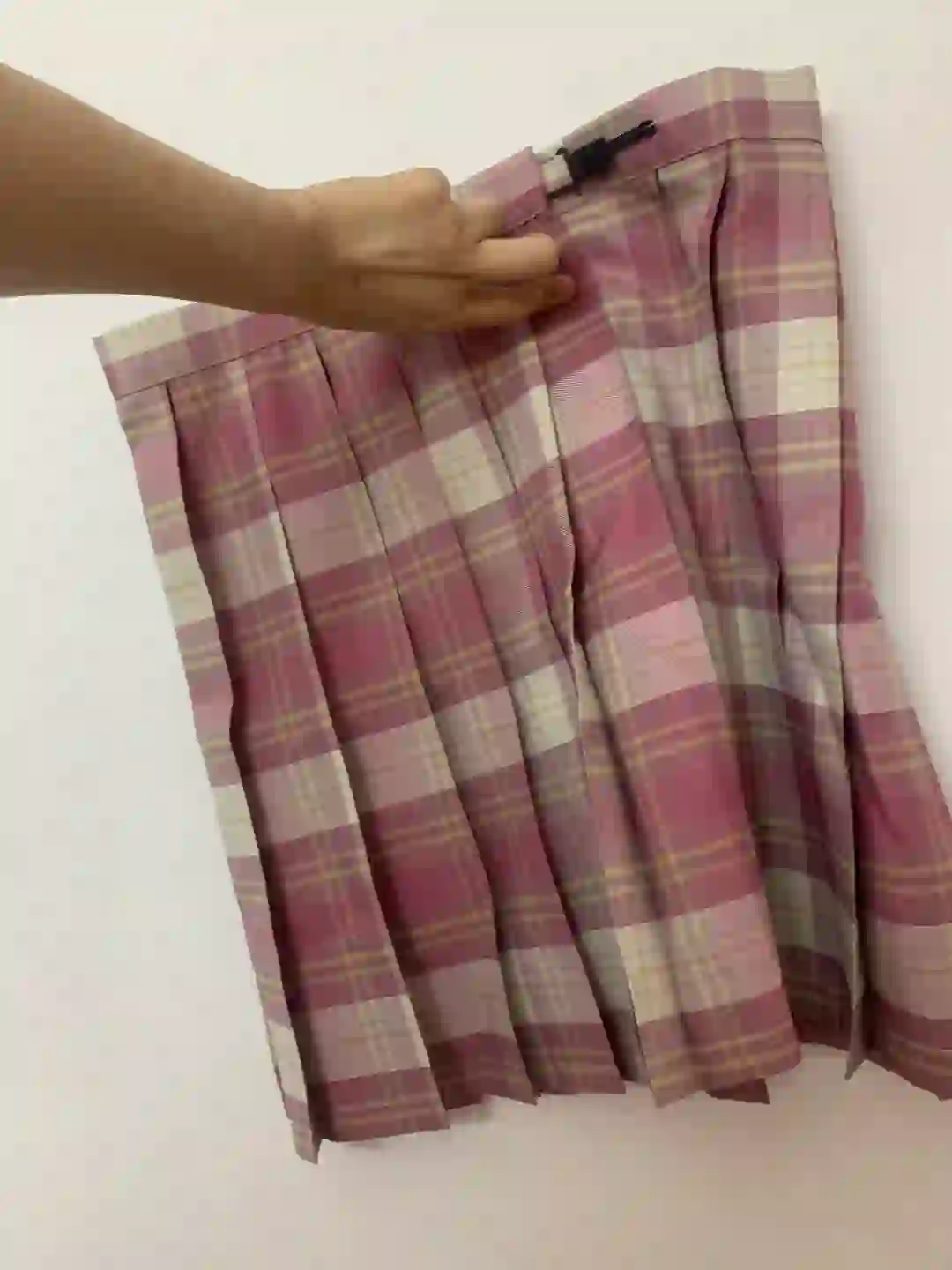 粉色💗格纹jk裙