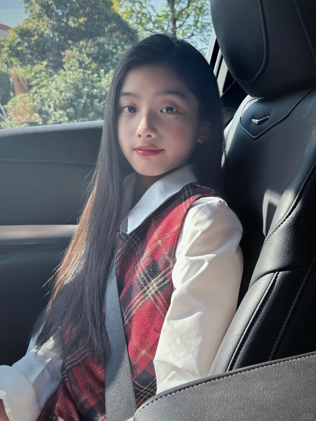 拼车遇到的漂亮小女孩