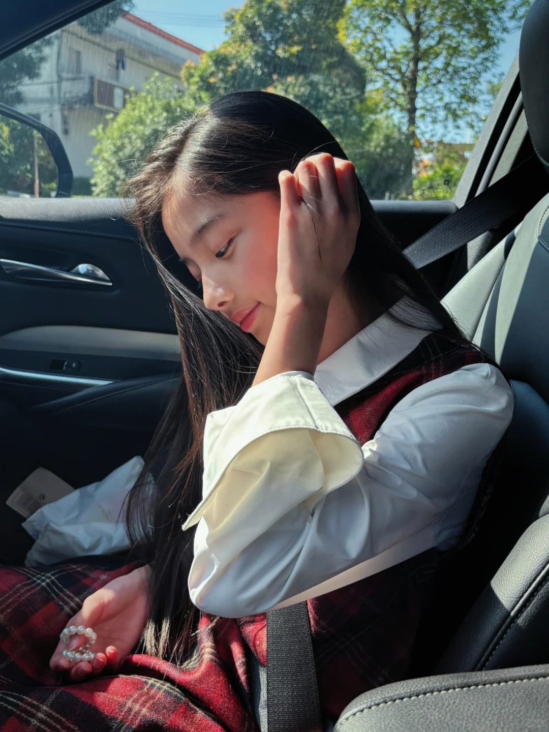拼车遇到的漂亮小女孩