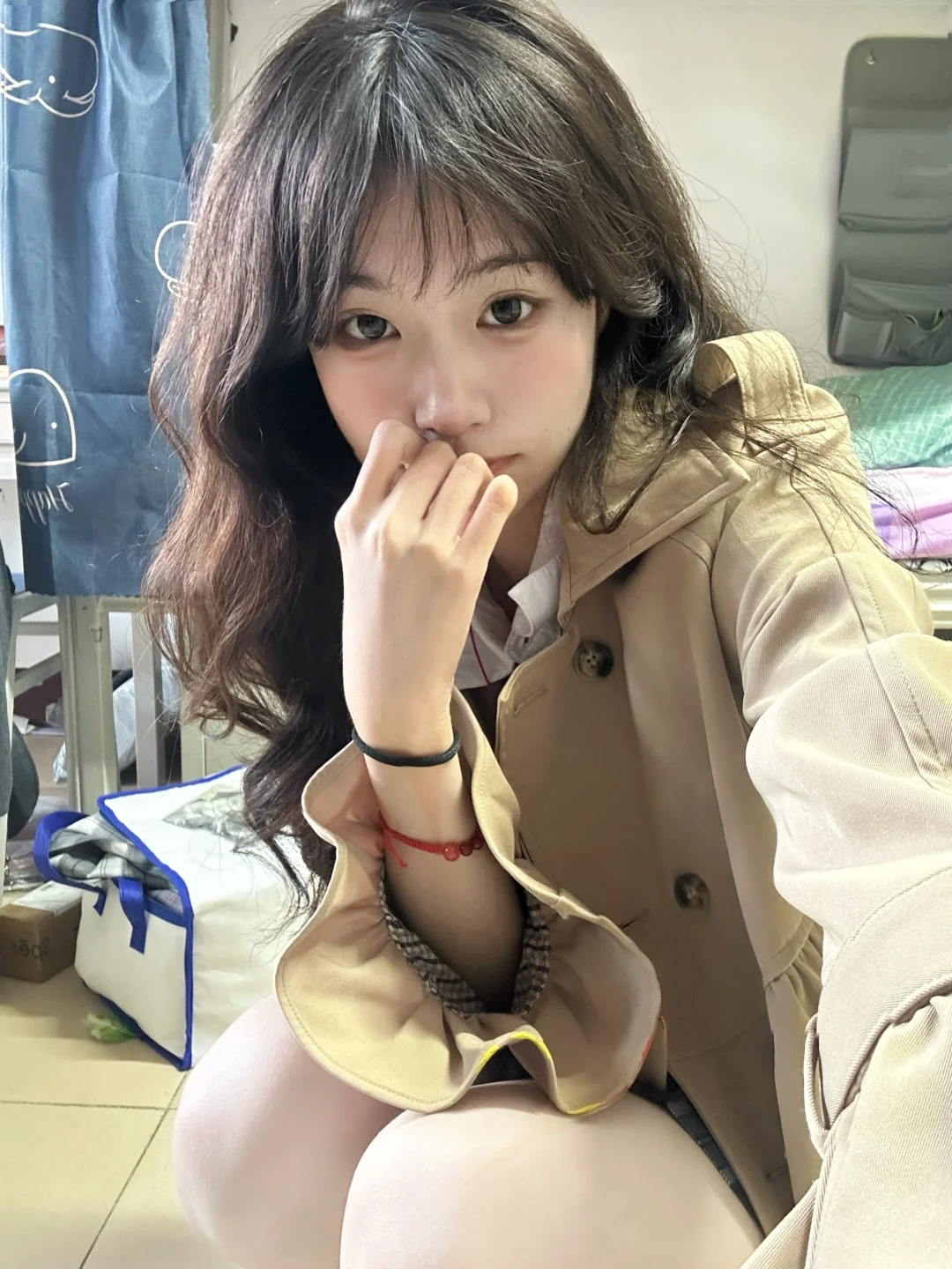 最近的貌美叠穿