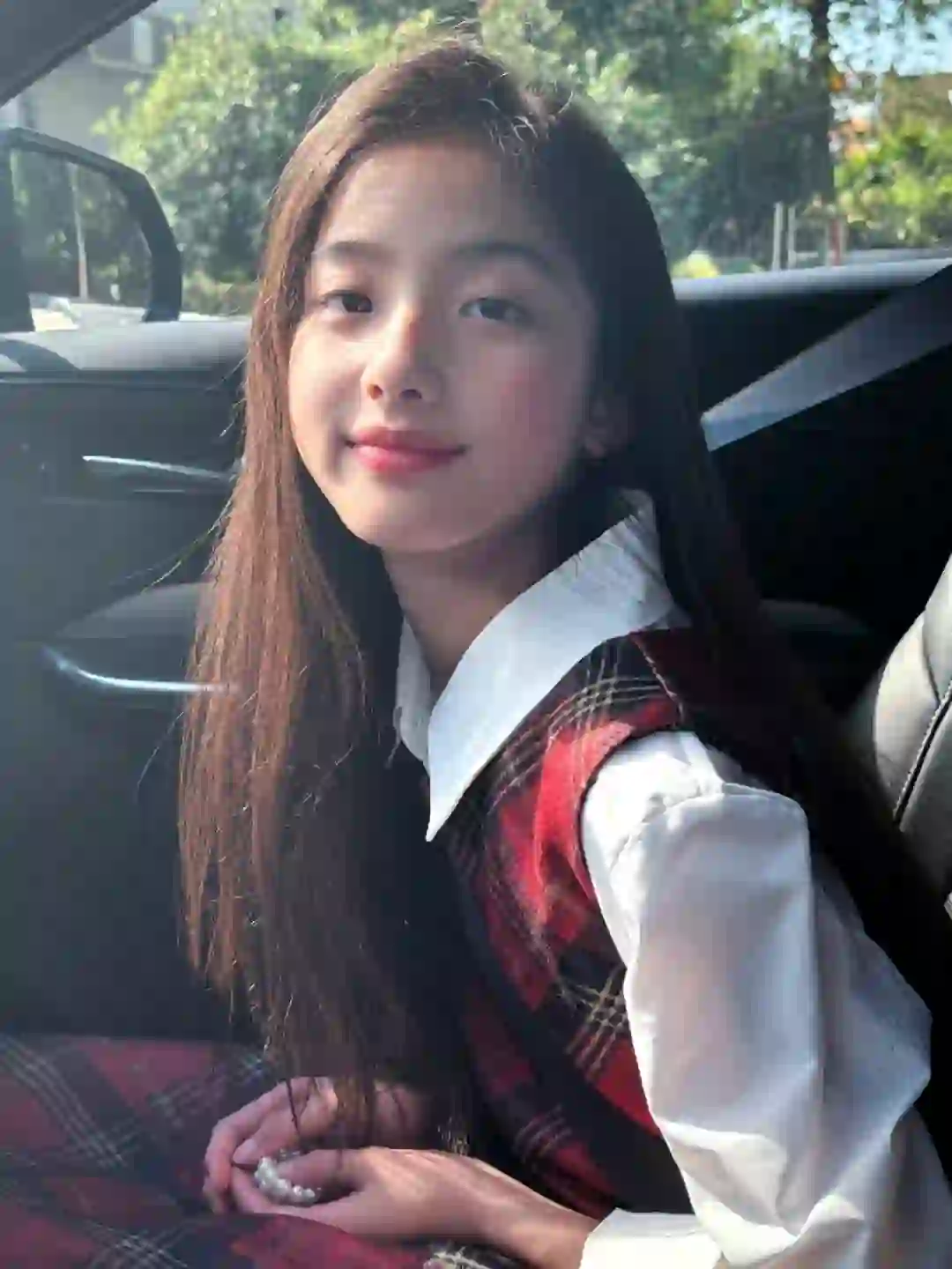 拼车遇到的漂亮小女孩