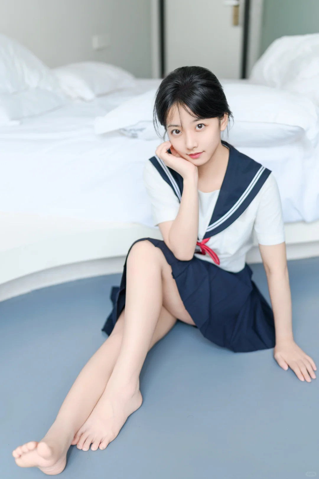 JK日常｜纯欲居家少女写真