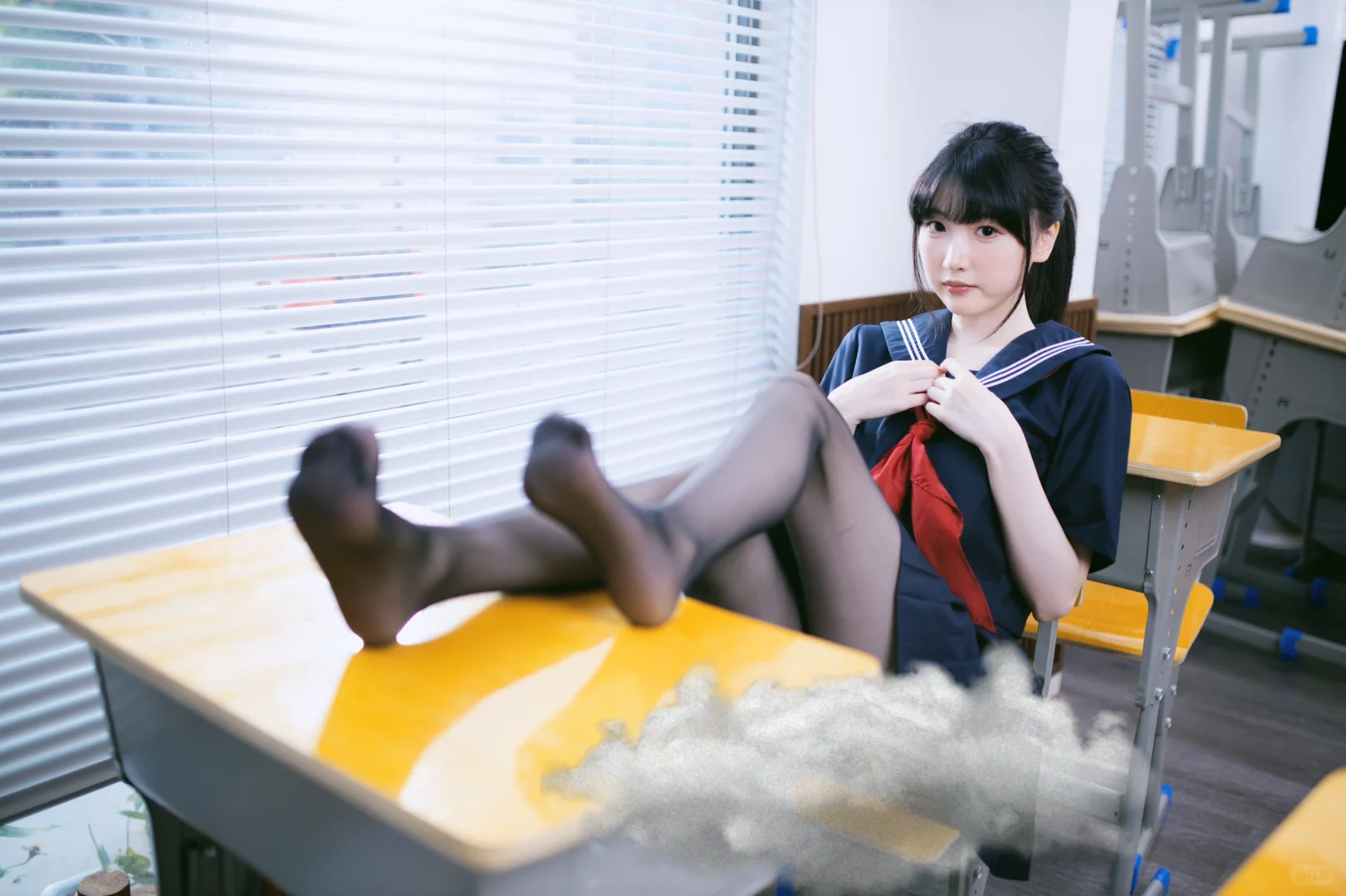 教室里的JK女孩