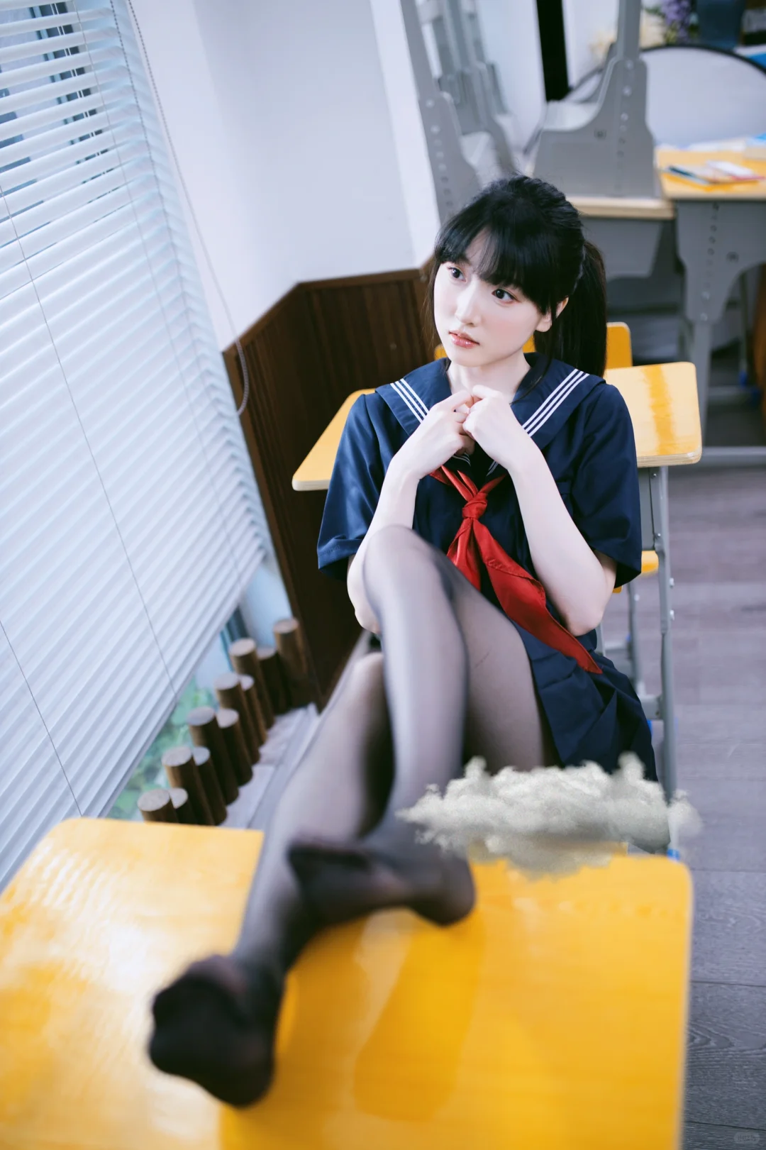教室里的JK女孩