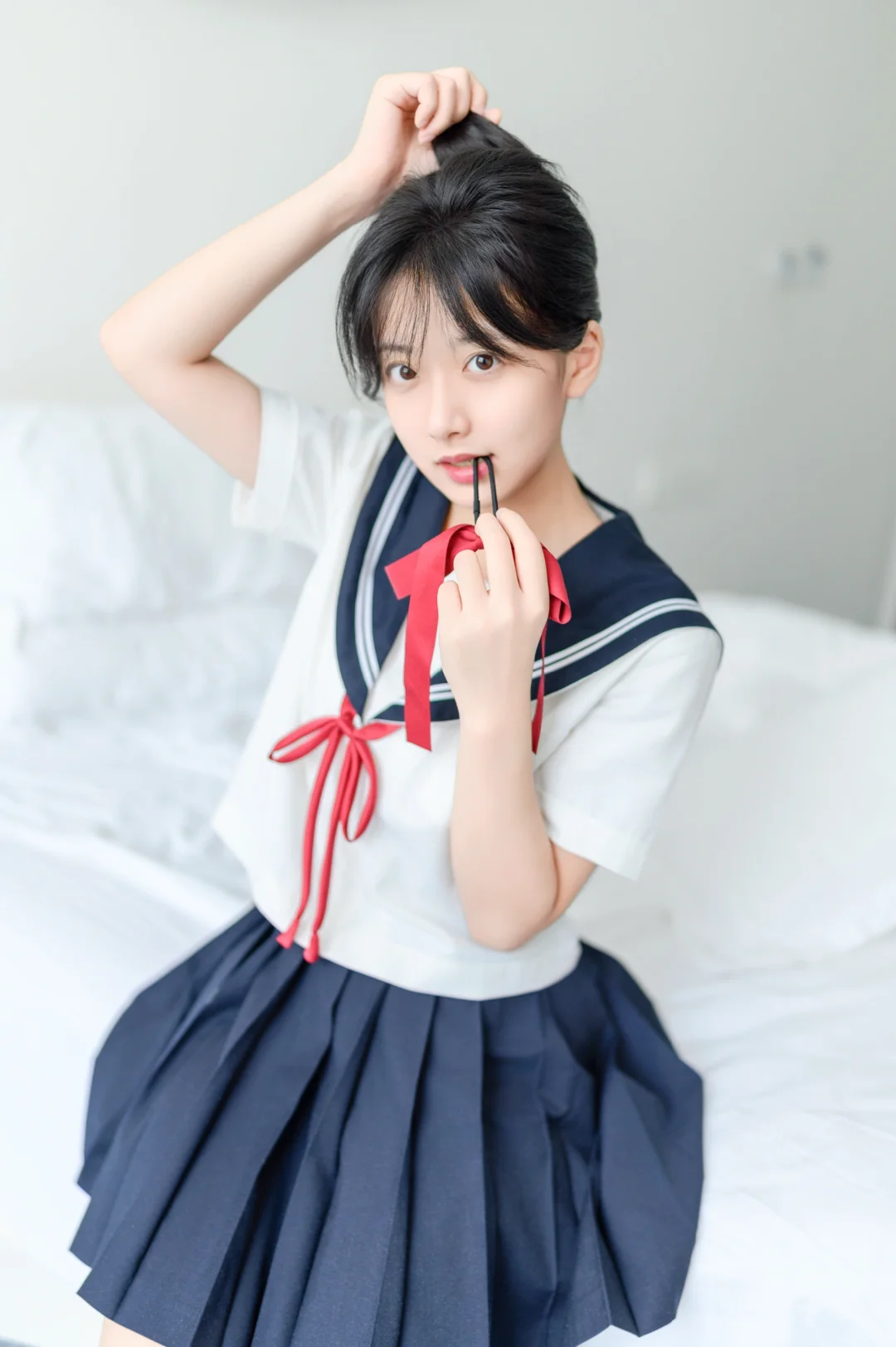 JK日常｜纯欲居家少女写真
