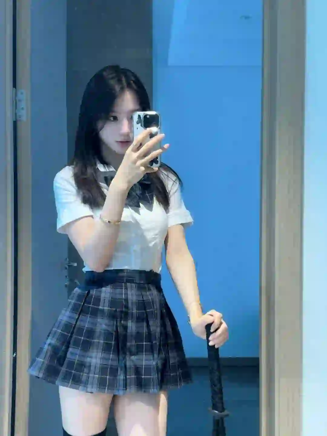 少女的jk胜过一切脸红