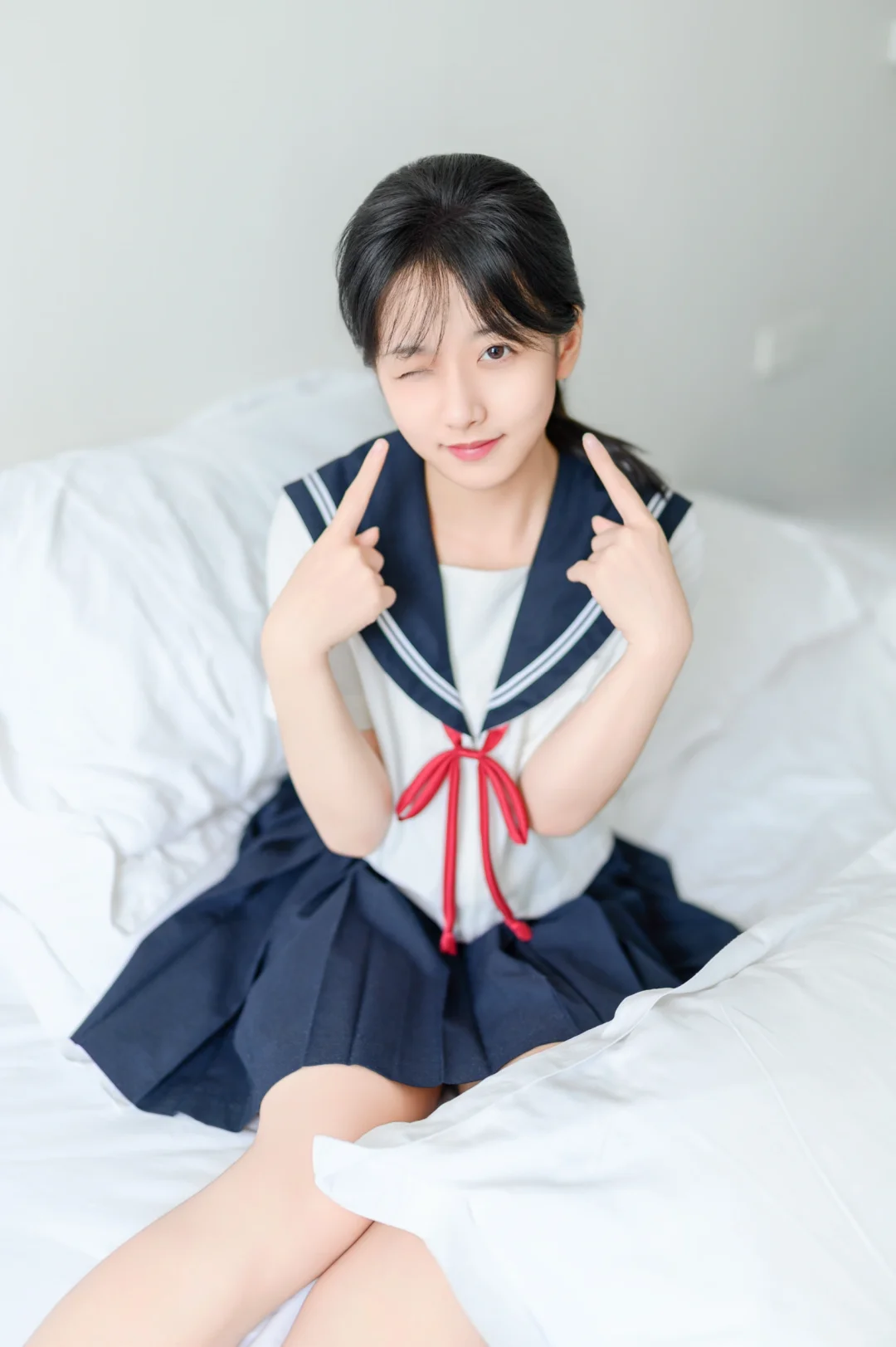 JK日常｜纯欲居家少女写真