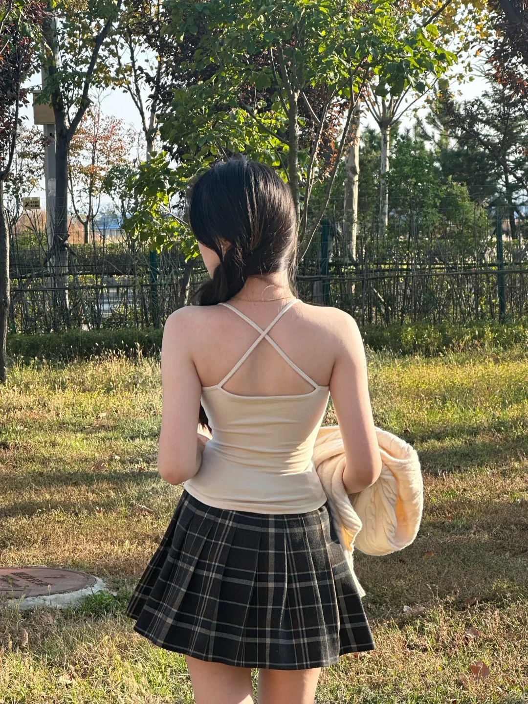 这样穿好像洋娃娃～