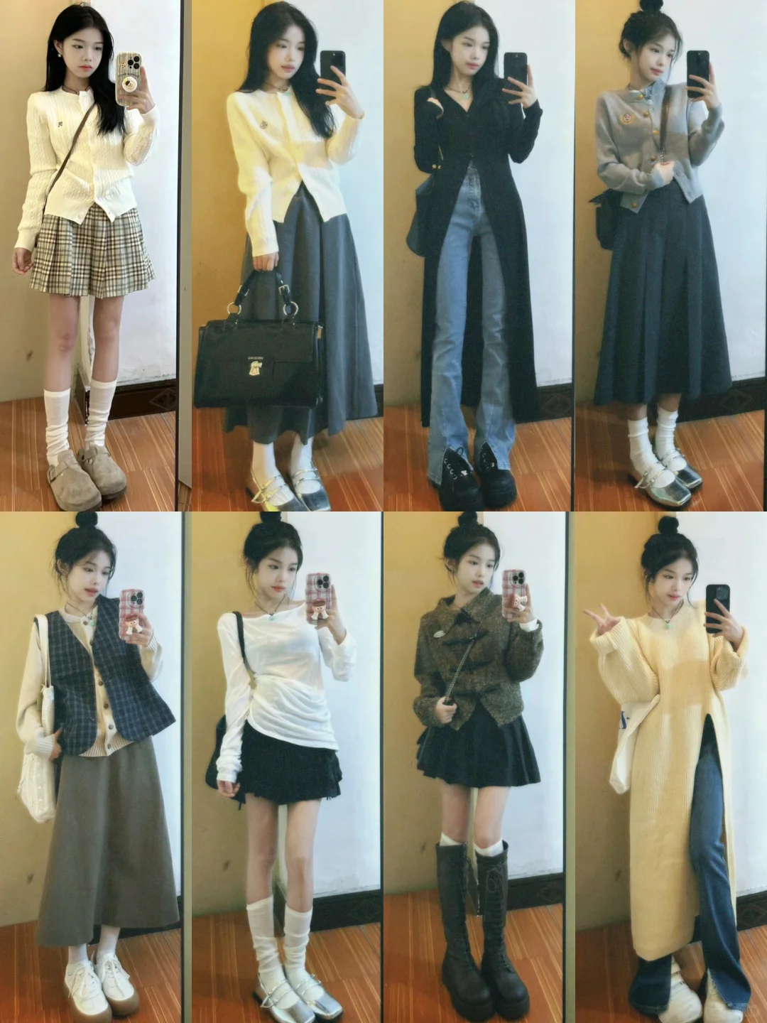 🍂秋冬小个子这么穿真的好有气质 好美