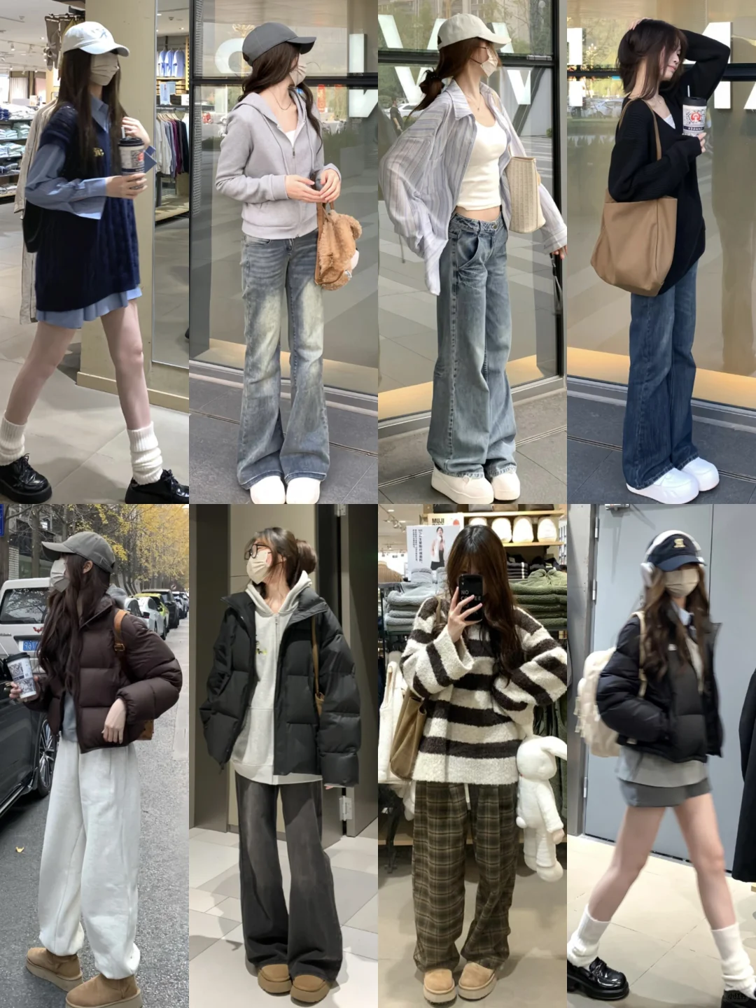 40套丨秋冬漂亮衣服好多啊