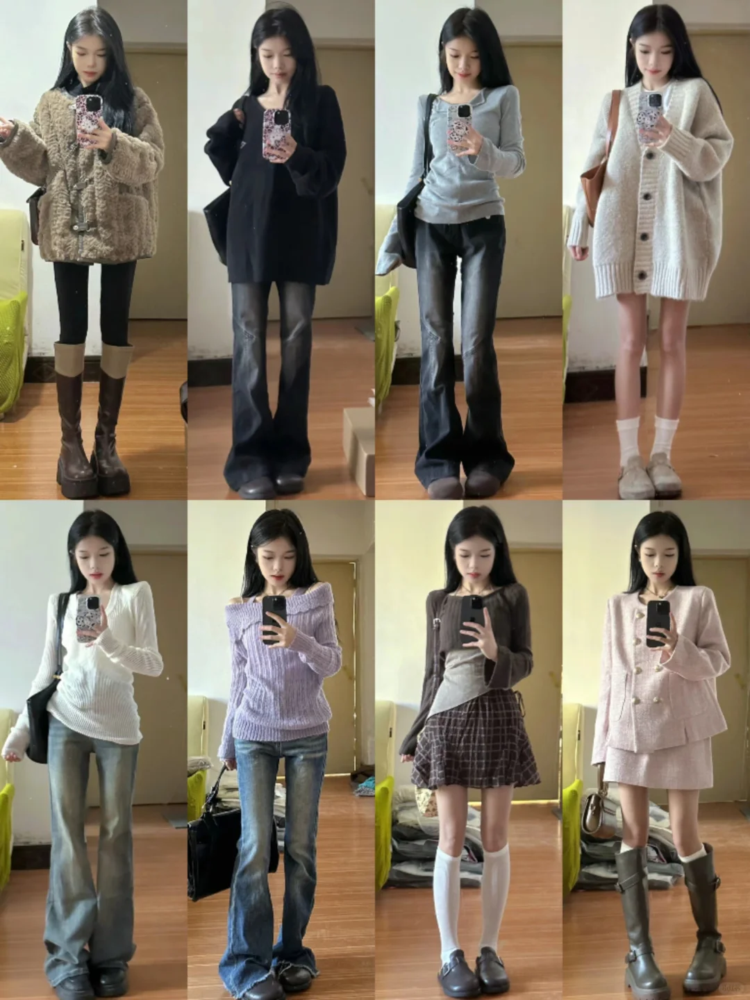 🍂秋冬小个子这么穿真的好有气质 好美