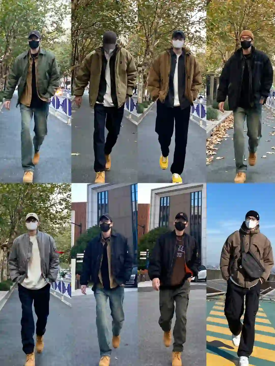 男生穿搭|一周冬季穿搭不重样✌
