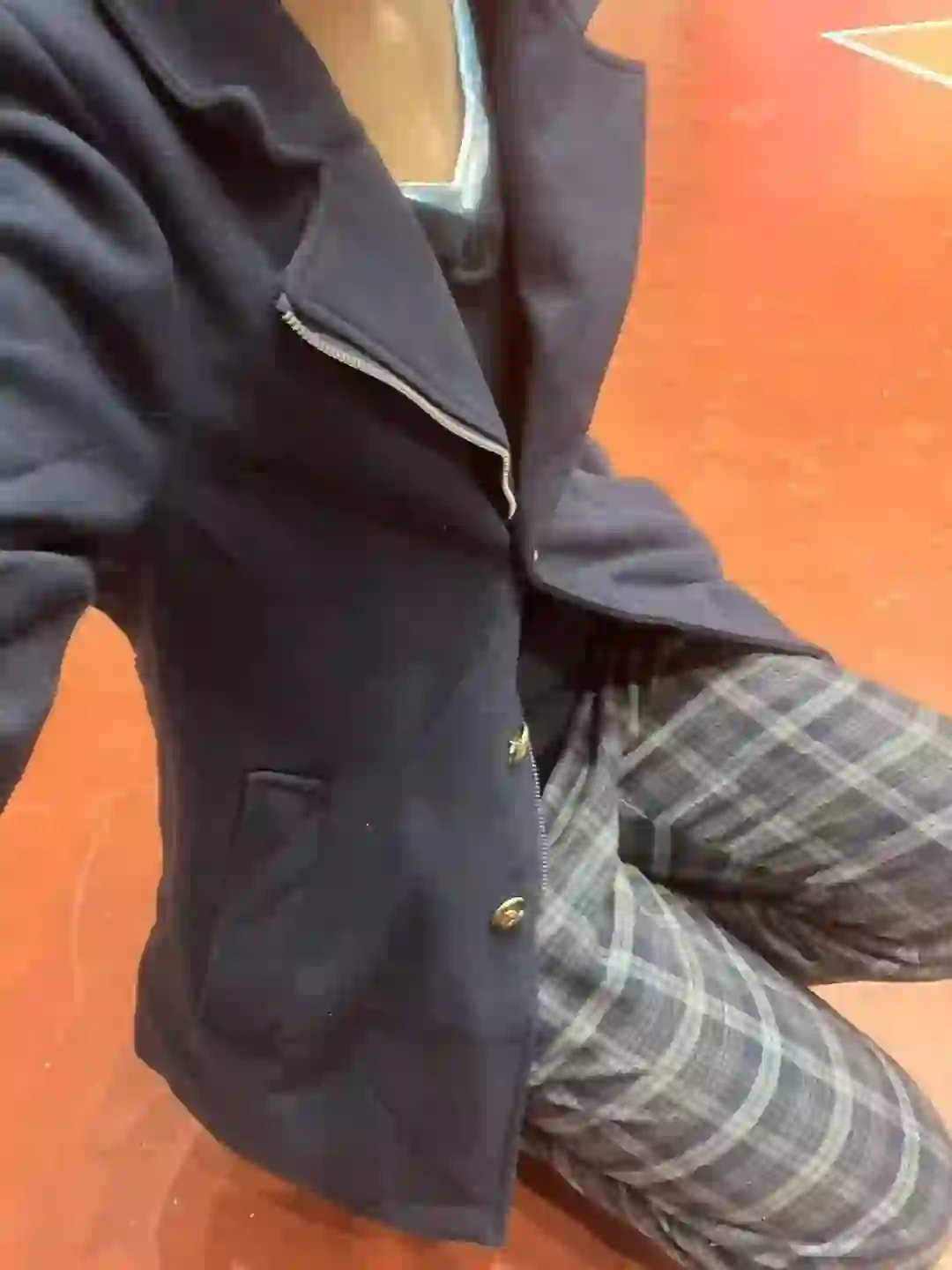 十几块💰的jk外套🧥版型超正的！好喜欢💕