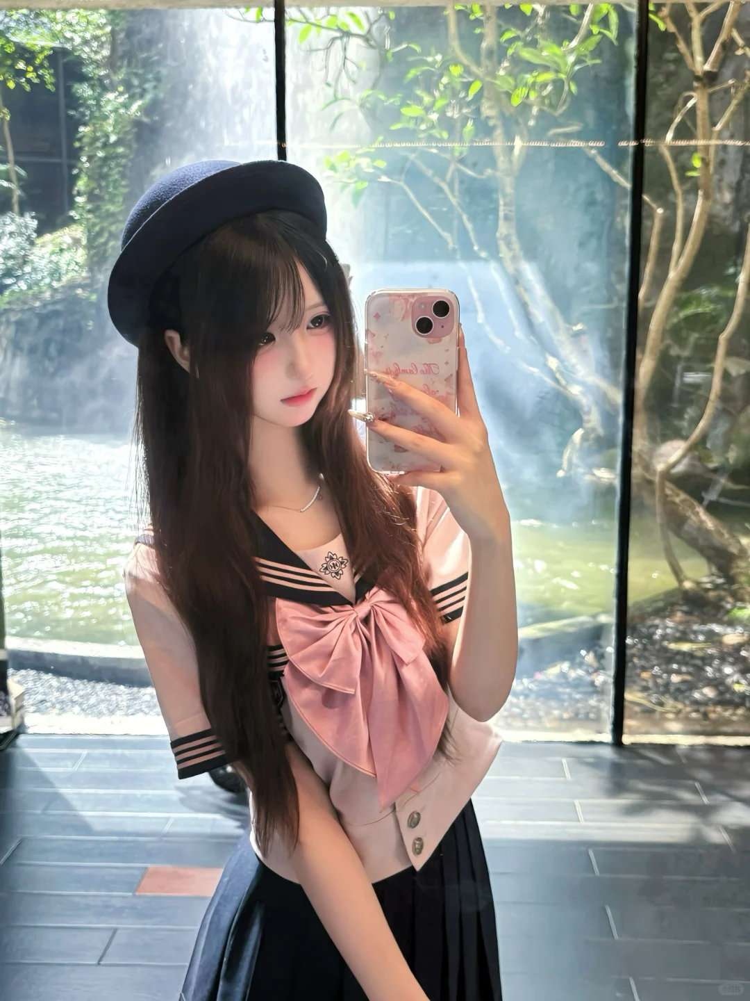 水手服太好看啦！