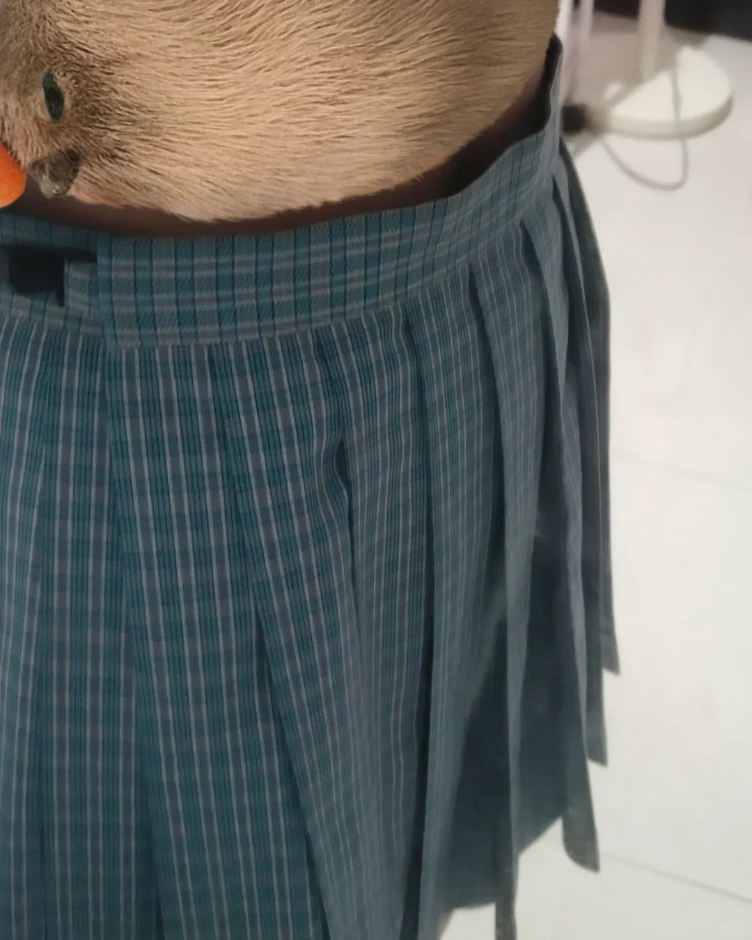 姐妹们,为什么我的jk边边会翘起来呀