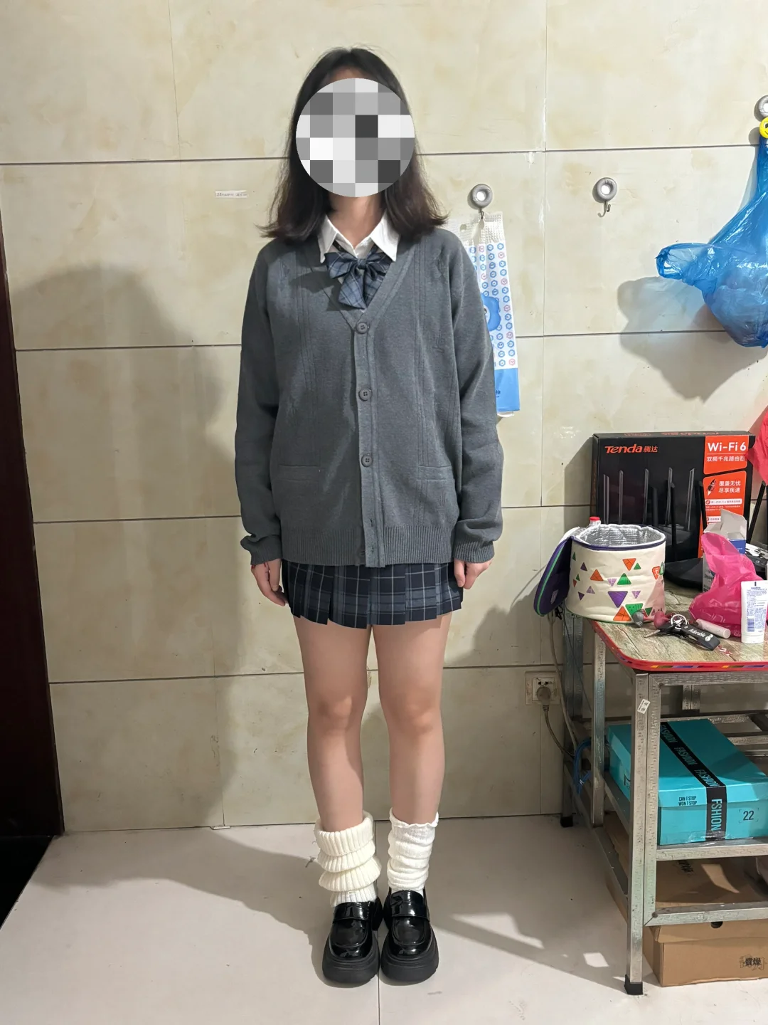 感觉土土的