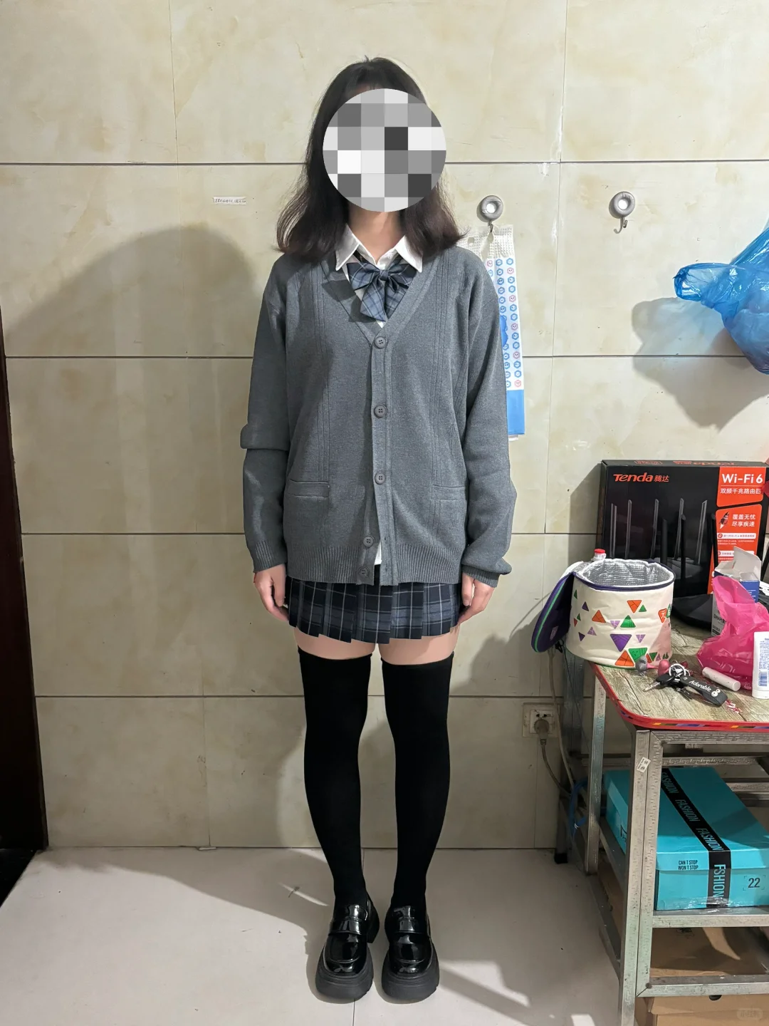 感觉土土的