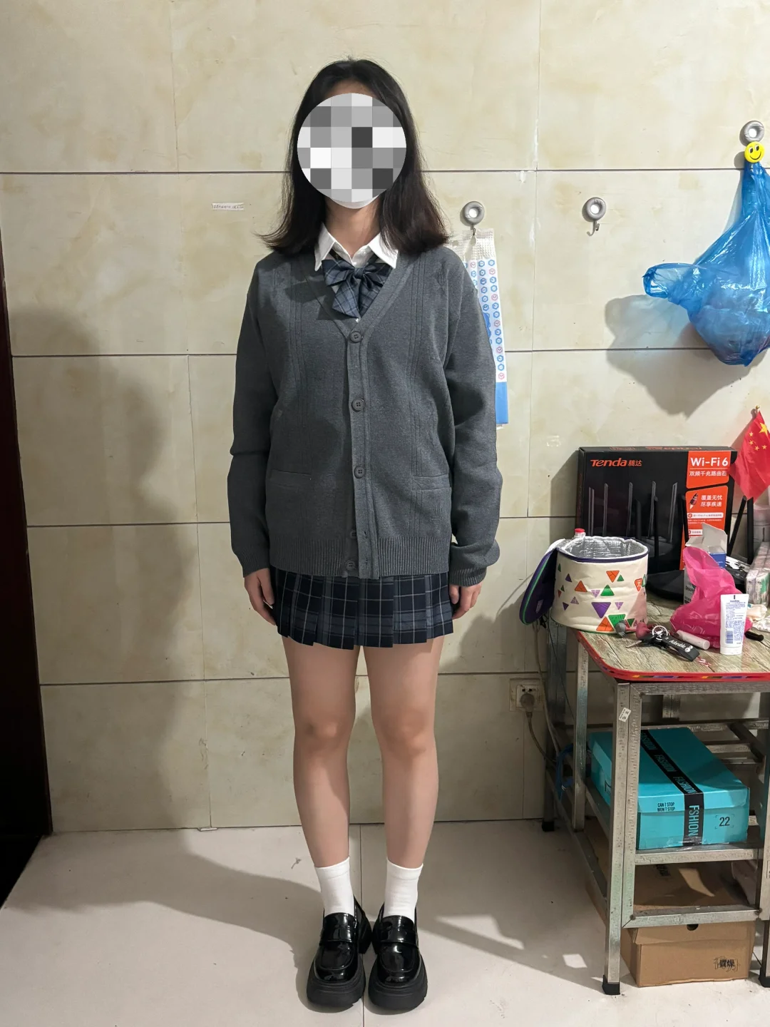 感觉土土的