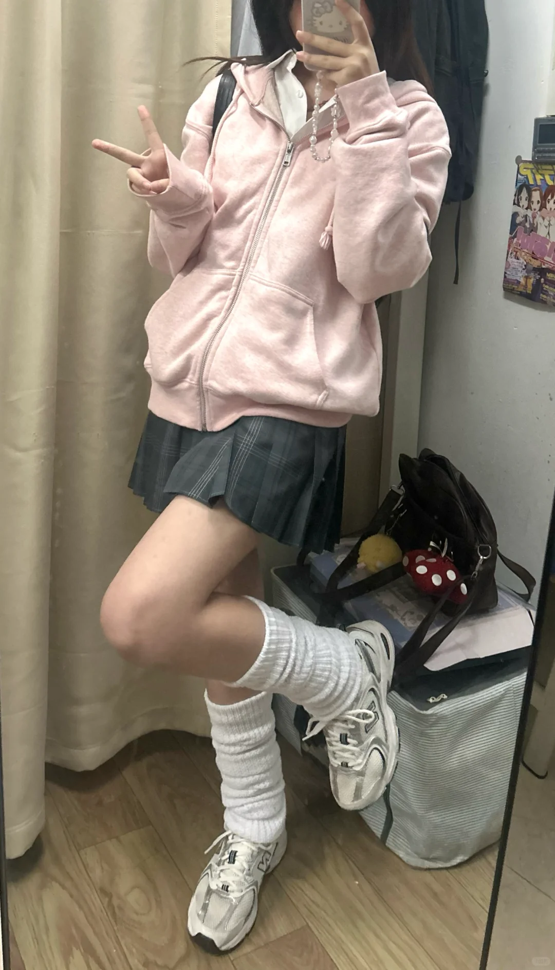 一点jk的松弛感……