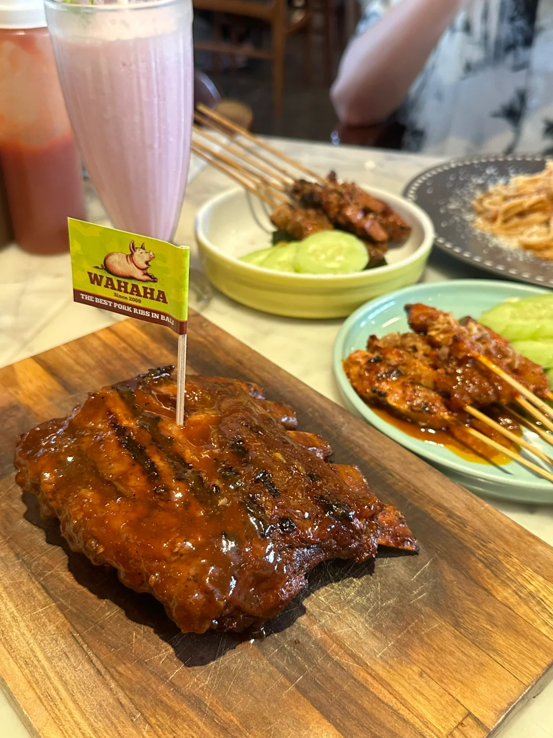 😋来巴厘岛吃过的最好吃的一顿/porkribs
