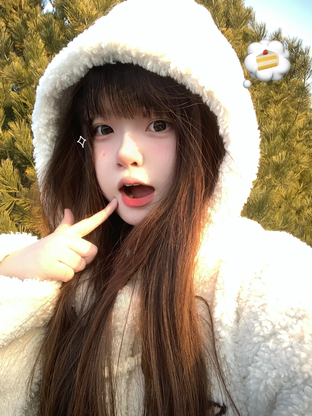 放假这样拍妥妥韩女高💖奶呼呼的奶油小蛋糕