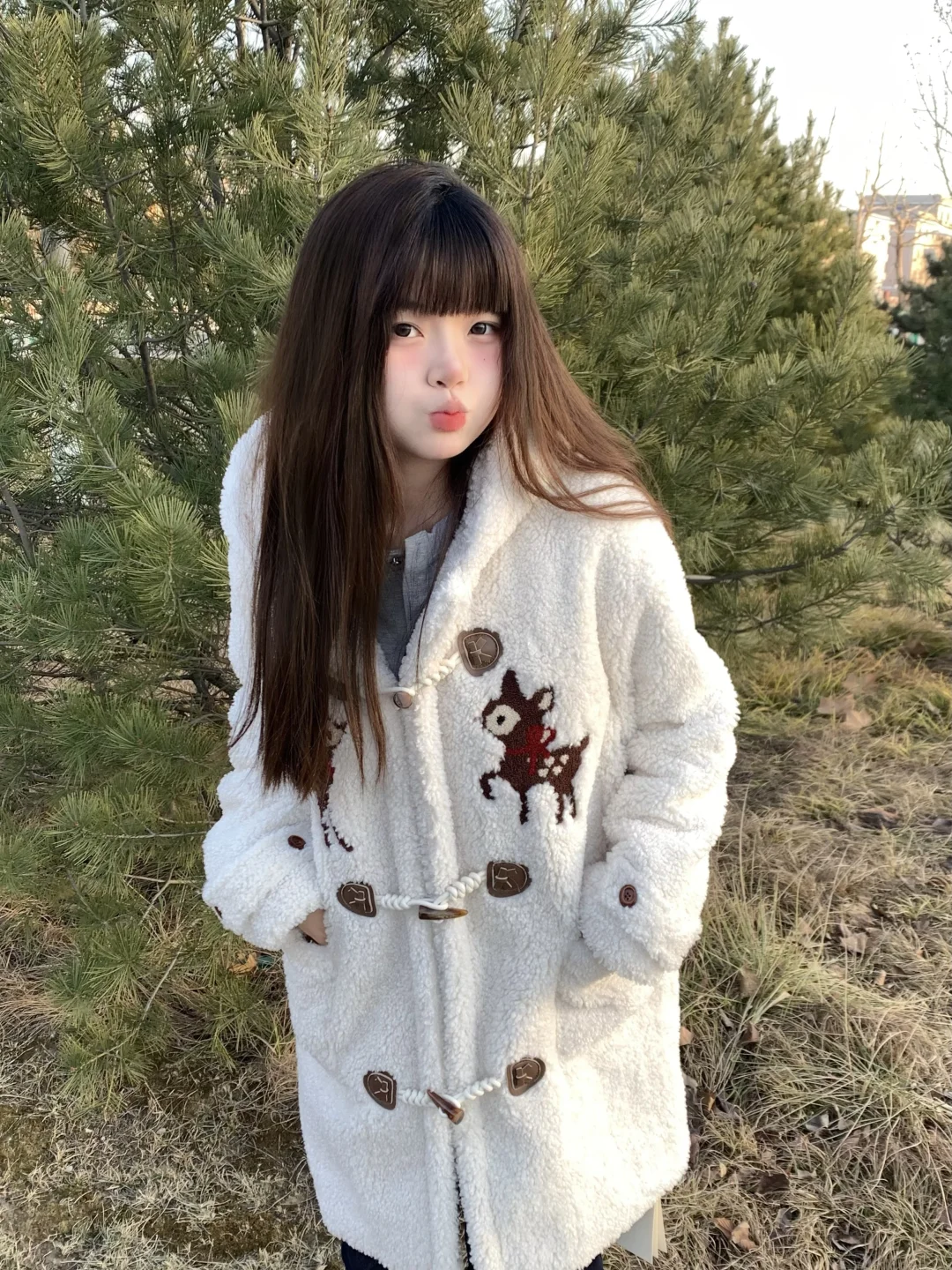 放假这样拍妥妥韩女高💖奶呼呼的奶油小蛋糕