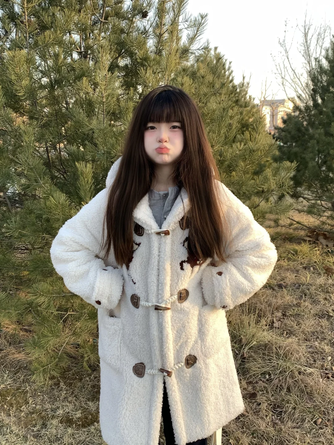 放假这样拍妥妥韩女高💖奶呼呼的奶油小蛋糕