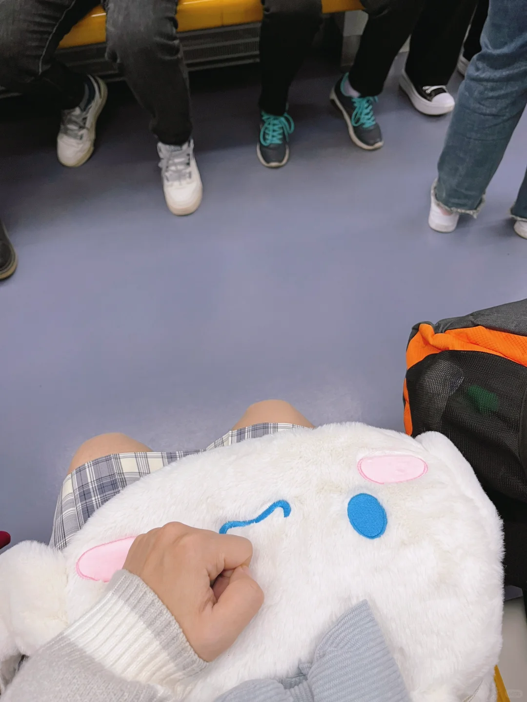 【Live合集】关于男孩子穿JK坐地铁那件事🌝