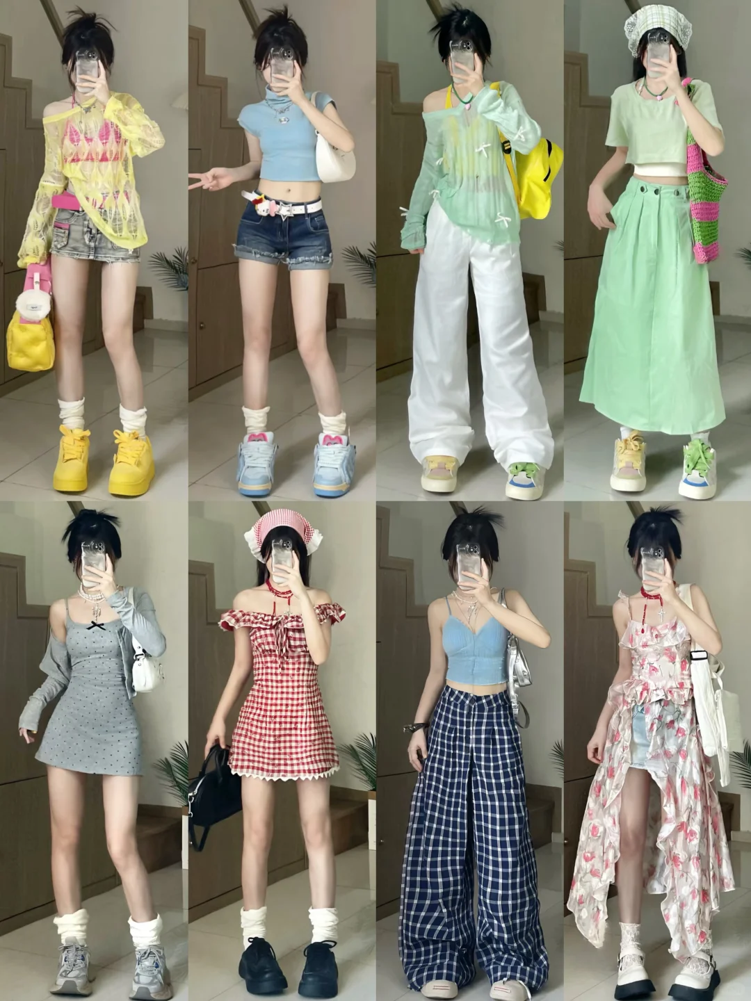 4️⃣0️⃣套夏日甜妹斩男穿搭