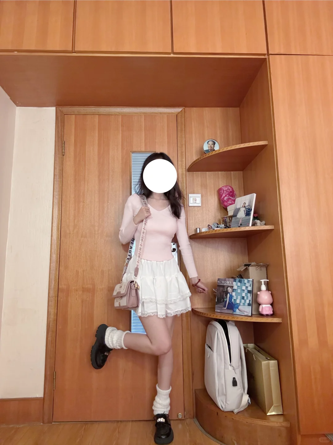华科理工女爆改韩系甜妹