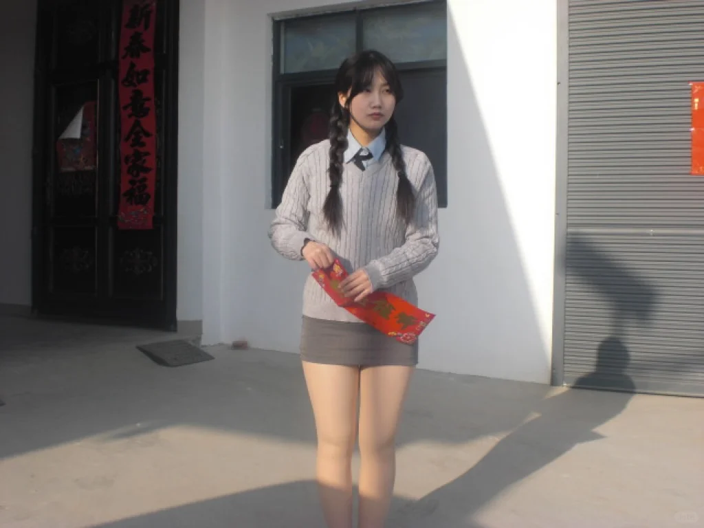 这就是我拍照不露腿的原因