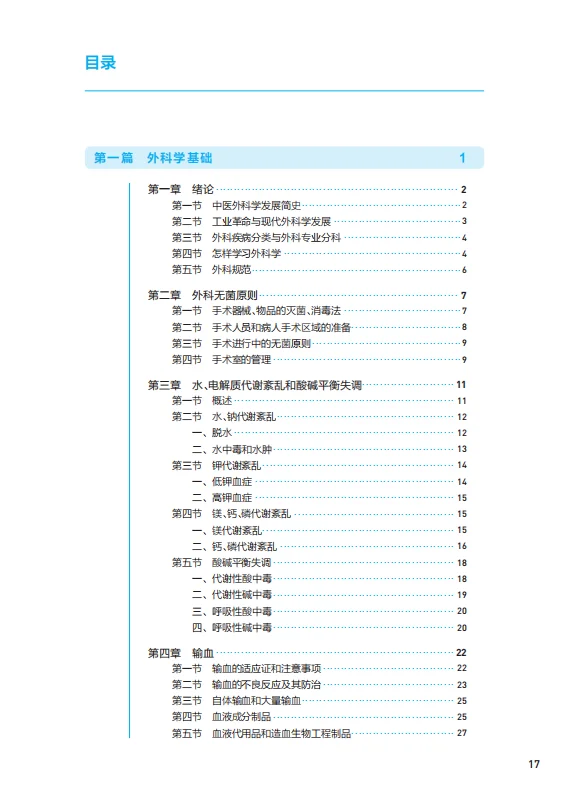 医学生福利-外科学-第十版 电子书 PDF