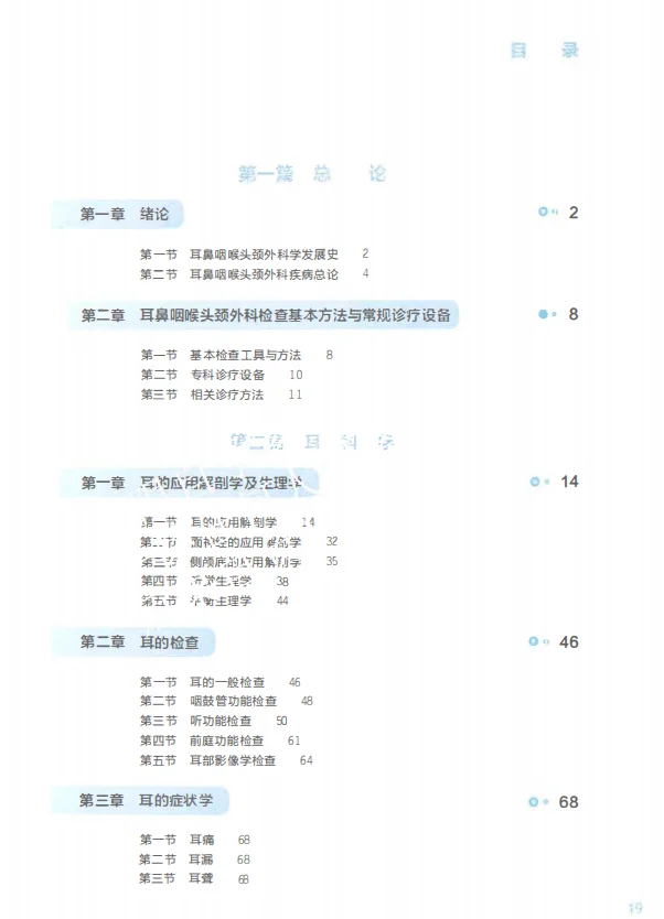 医学生福利-耳鼻咽喉头颈外科学 电子书 PDF