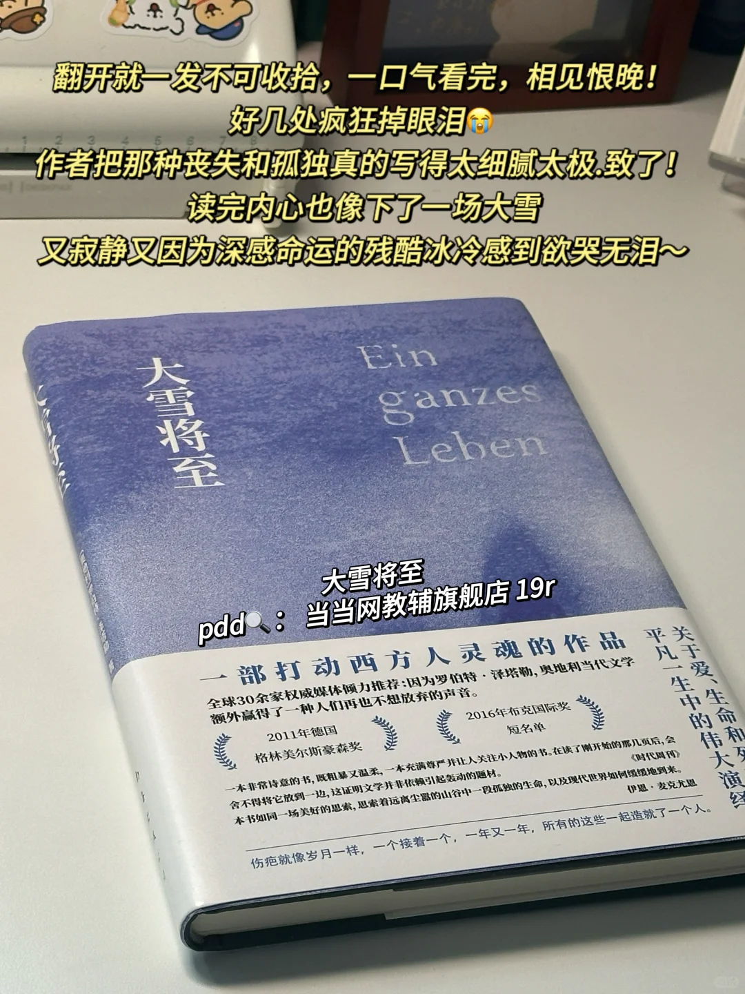 攒了很久的冬日氛围感书单！每一本都好爱