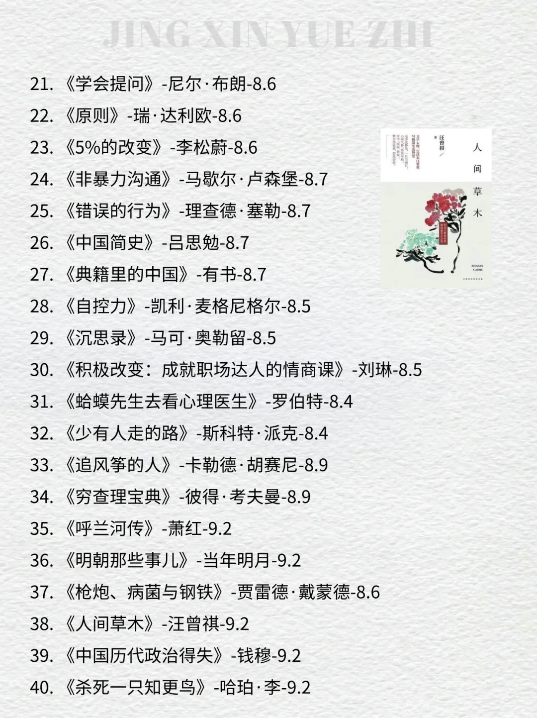2025年必读72本书 | 悄悄拔尖，惊艳所有人！