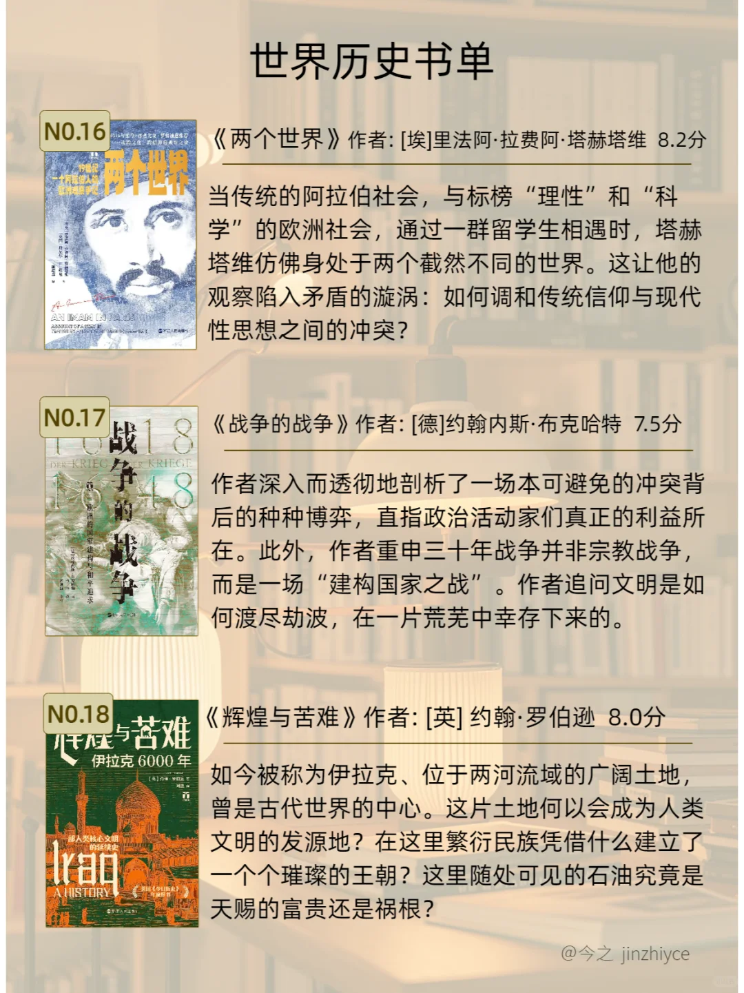 世界史书单|冲破认知局限🌍打开世界视野