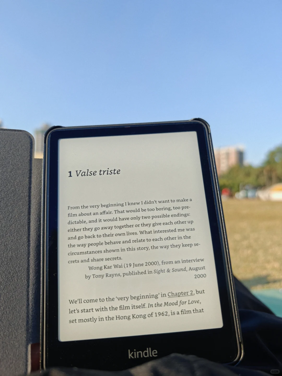 kindle 与露营更配哦