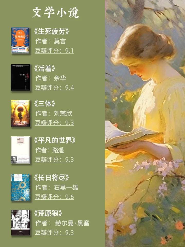 好书清单｜敢不敢在2025年读完这36本书❗️