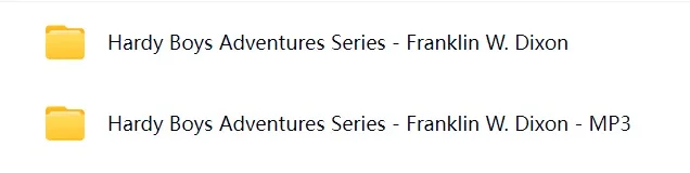 电子书+音频 Hardy Boys Adventures Series