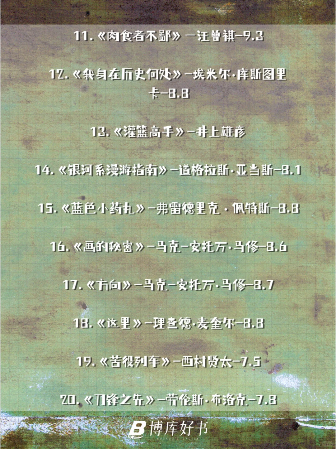 姐妹们，李诞书单真的别太好用！📖