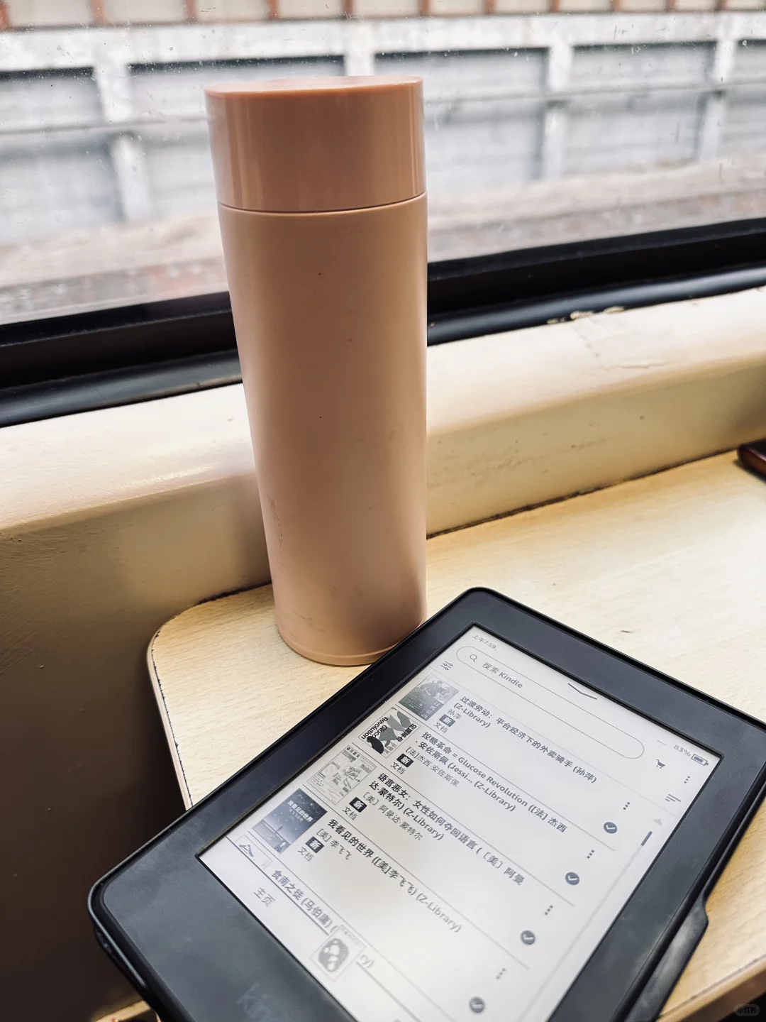 火车上kindle传书自由👏