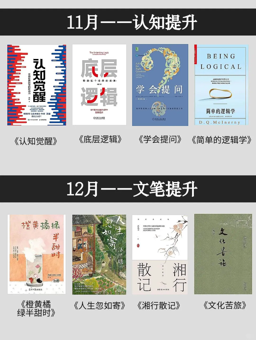 敢不敢在2025年读完这48本书🔥