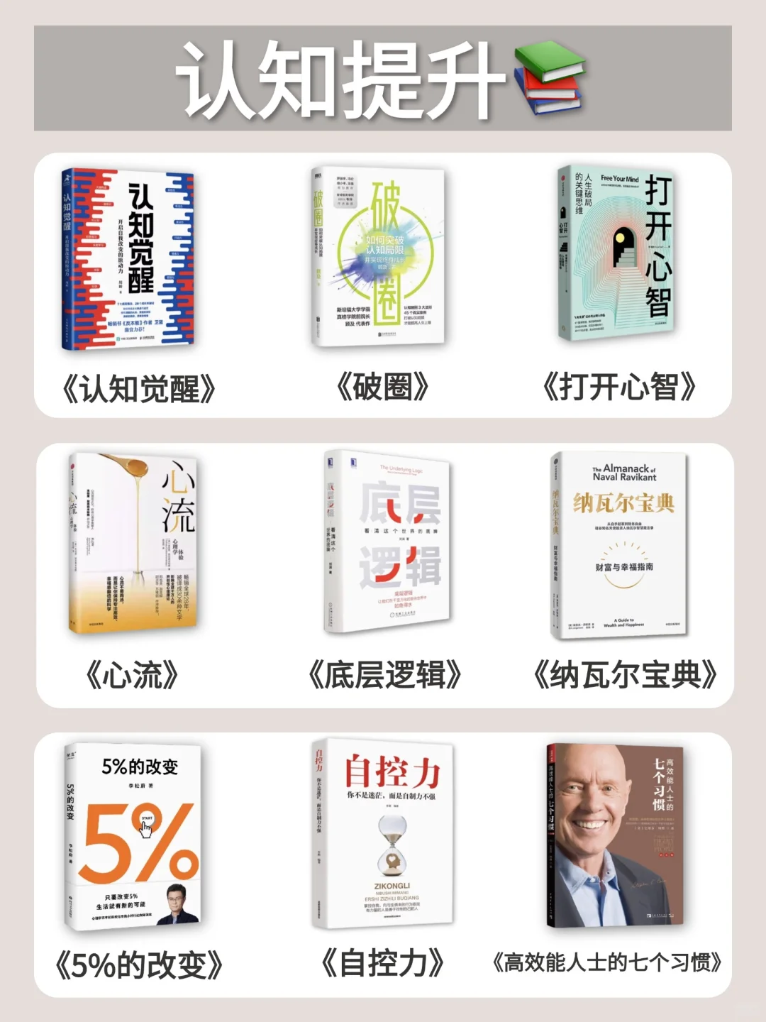 2025成长书单出炉！敢不敢挑战读完这63本书