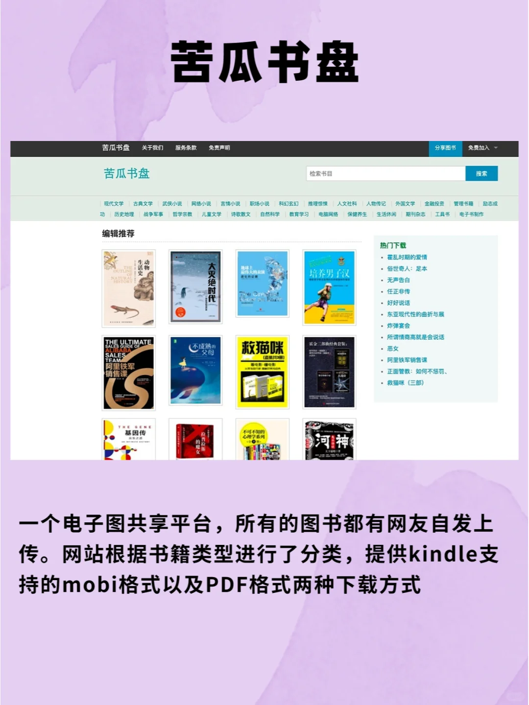 免费电子书资源合集👍实现电子书自由😍