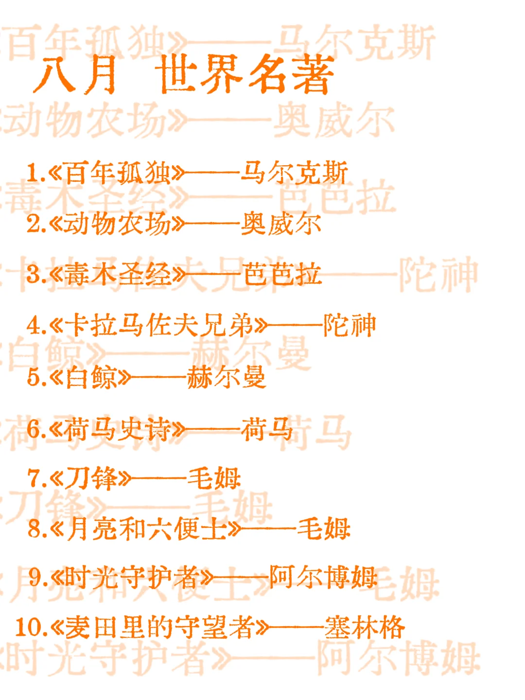 保姆级书单｜从2025年1月开始读书吧！