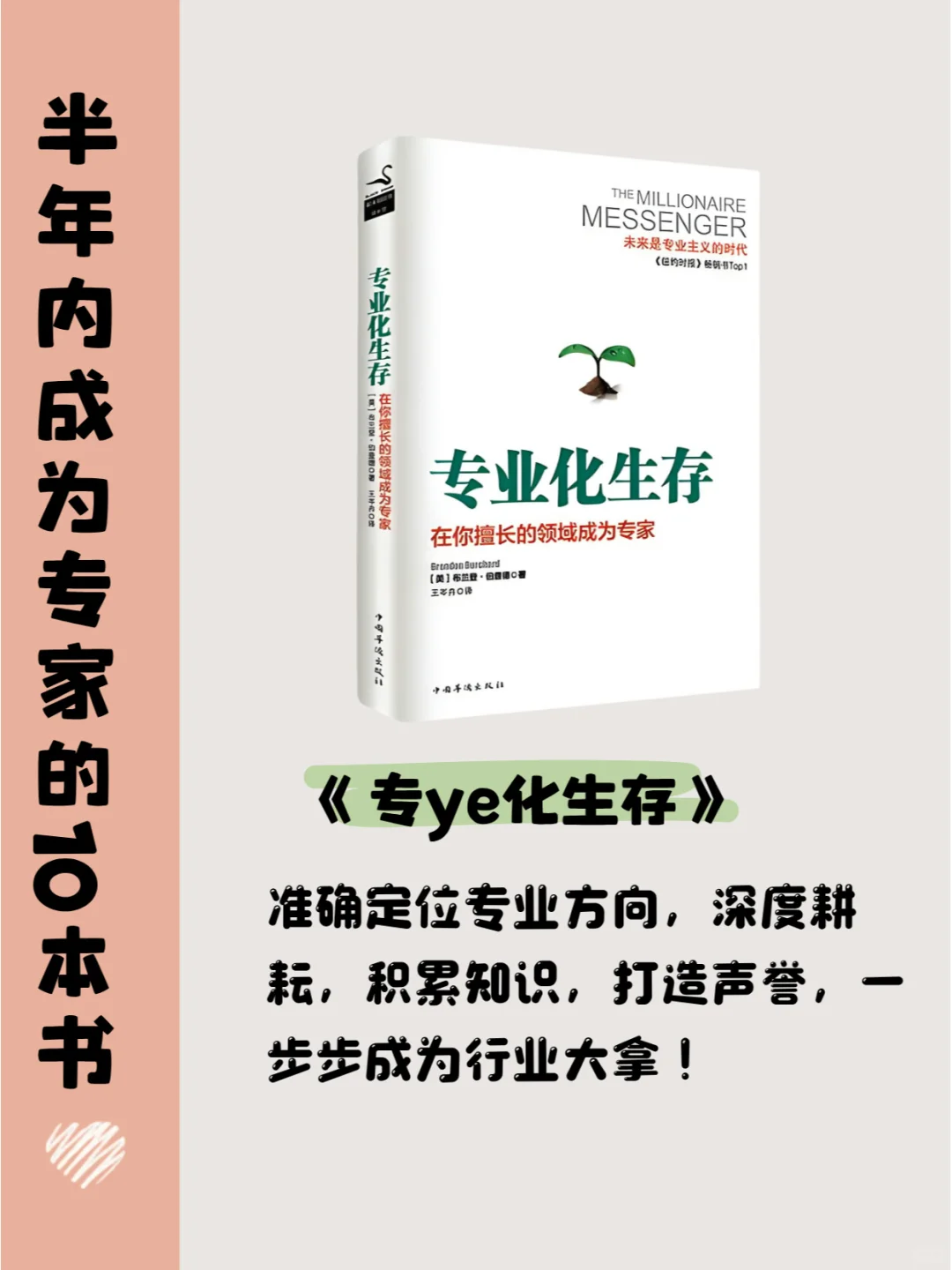 半年内成为专家的10本书