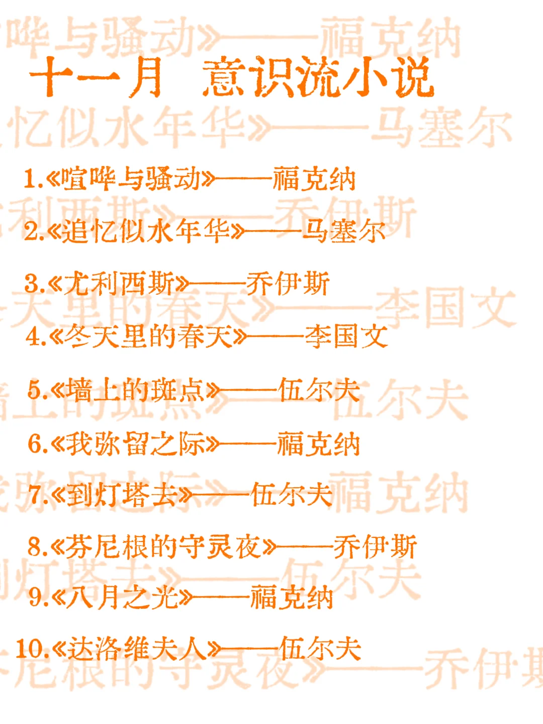 保姆级书单｜从2025年1月开始读书吧！