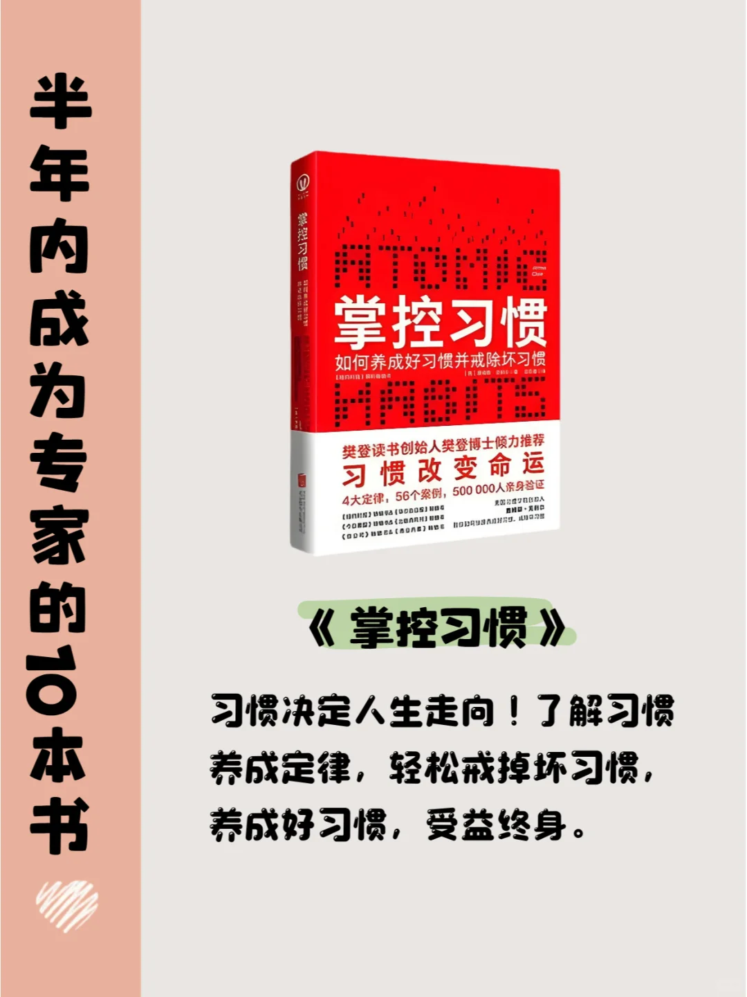 半年内成为专家的10本书