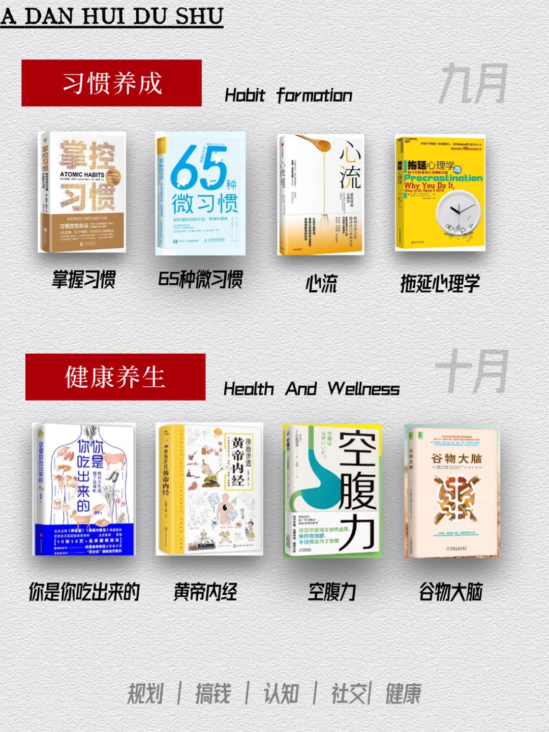 2025年成长书单